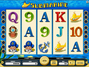 Submarine Spielautomat Online Gratis